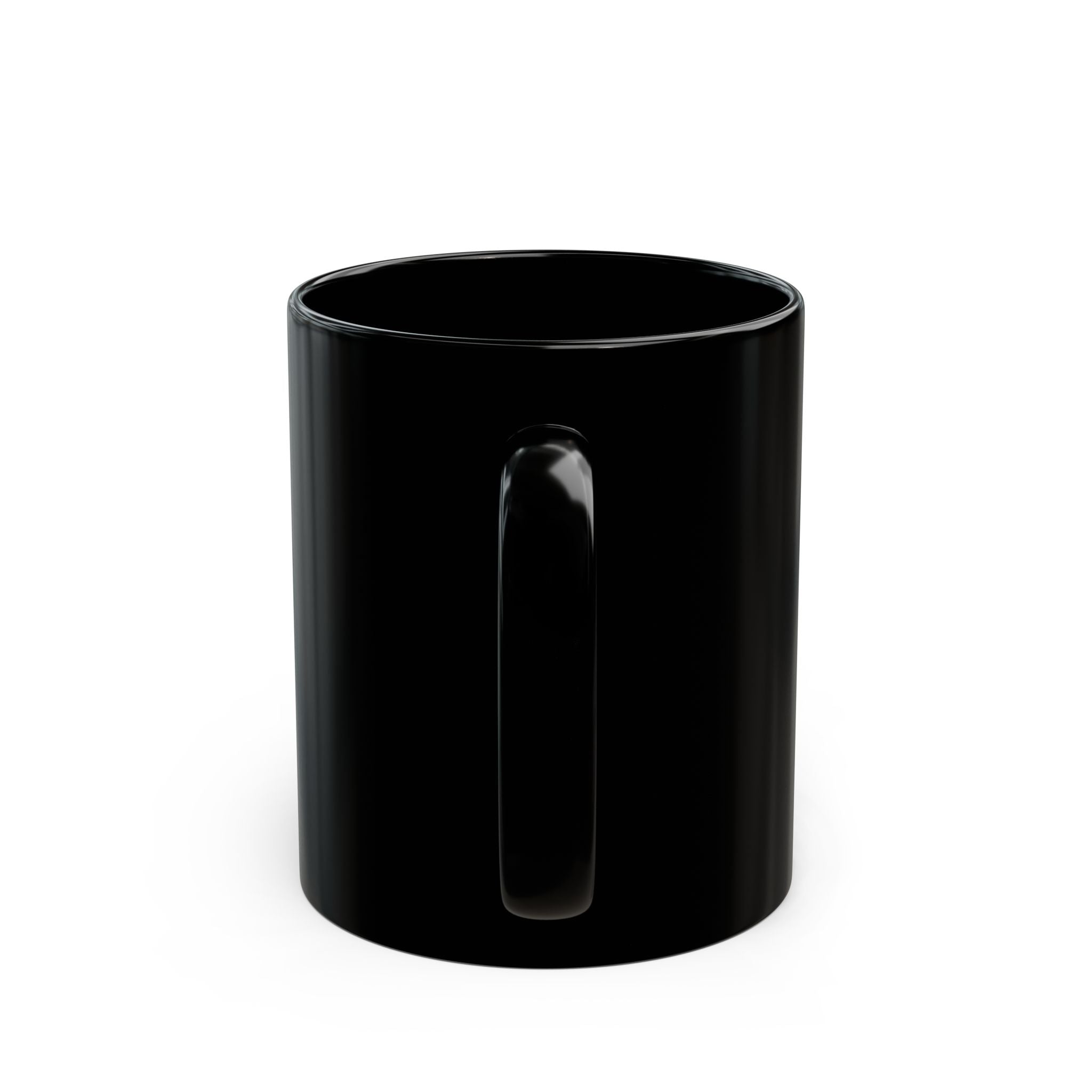 Black Coffee Mug — Anatomical Heart with Straight Razor "Stay Sharp"