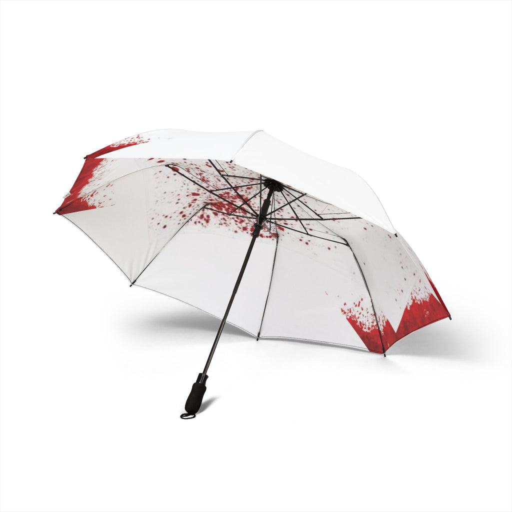 Blood Splatter Foldable Umbrella — Compact Semi‑Automatic Rain Parasol