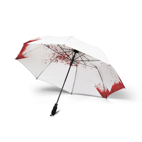 Blood Splatter Foldable Umbrella — Compact Semi‑Automatic Rain Parasol
